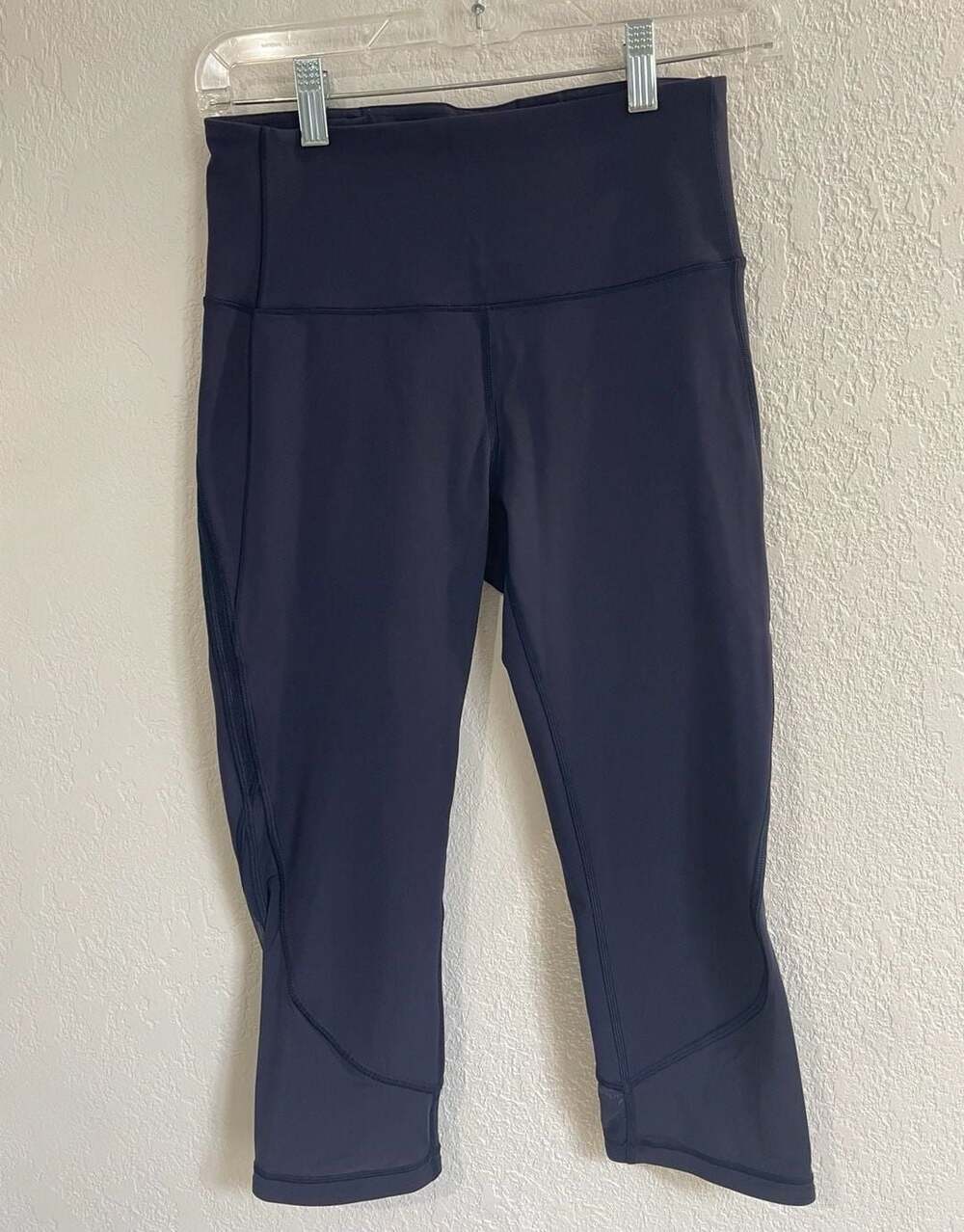 Lululemon All The Right Places High-Rise Crop Leggings Navy Blue Size 6